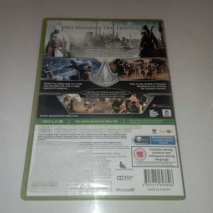 Assassin's Creed: Revelations for Xbox360 - CIB